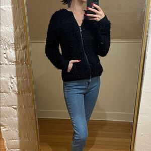 Source Unknown Black Teddy Jacket